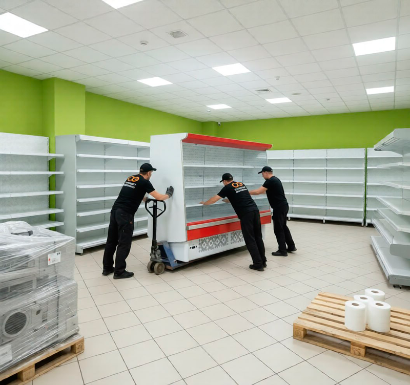Переезд магазина в Ишиме